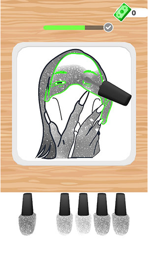口盲目着色艺术大亨PG麻将胡了网站入(图1)